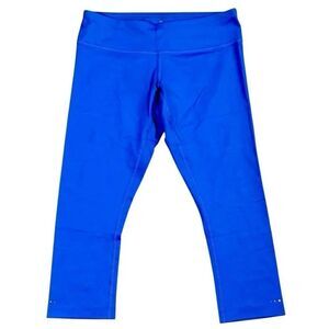 Tommie Copper Blue Seamless Cool Copper Compression Leggings Medium